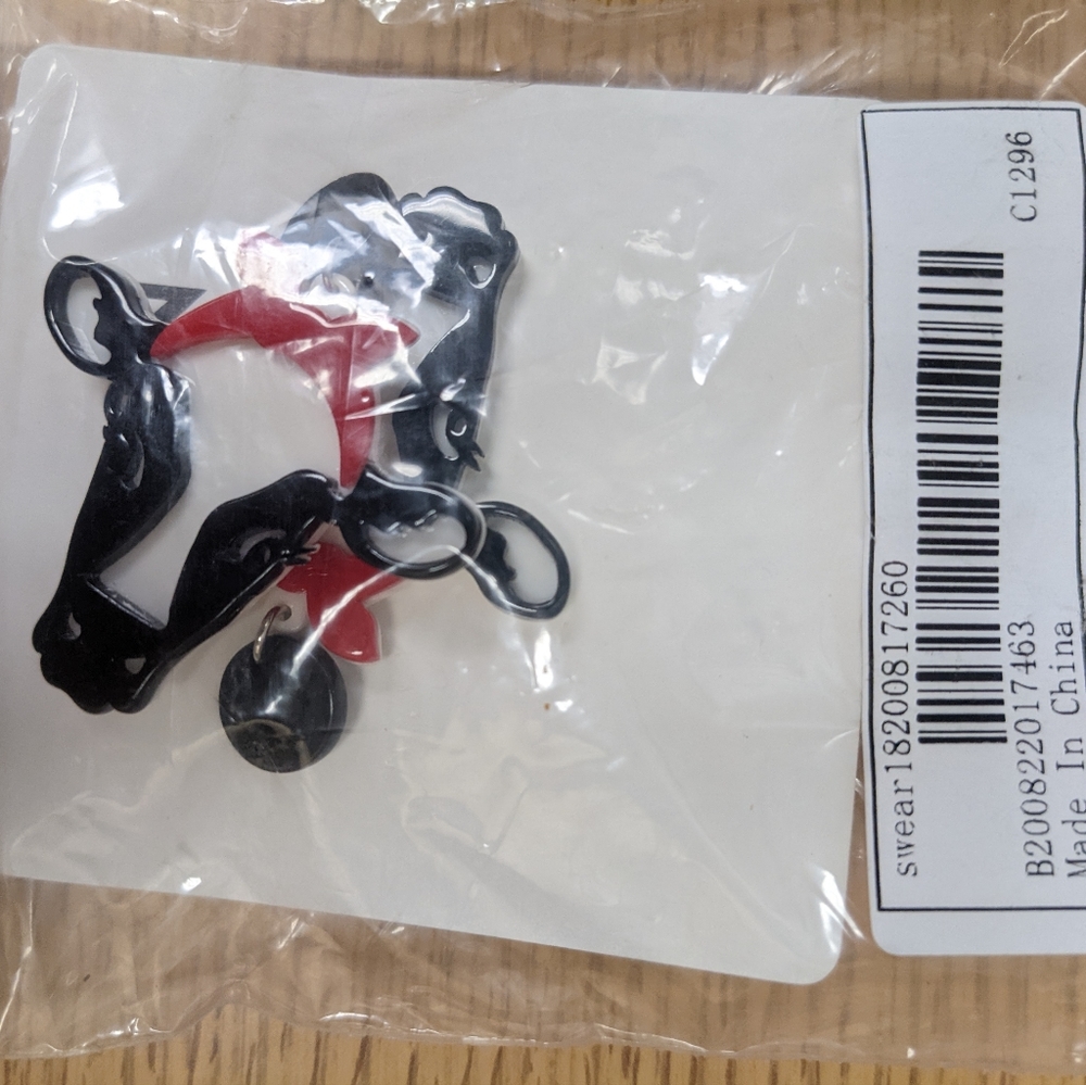 Cow earrings